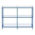 thumbnail image 2 of Furniture of America Mendry Table Console en Métal à 2 Tablettes, Bleu, 2 of 5