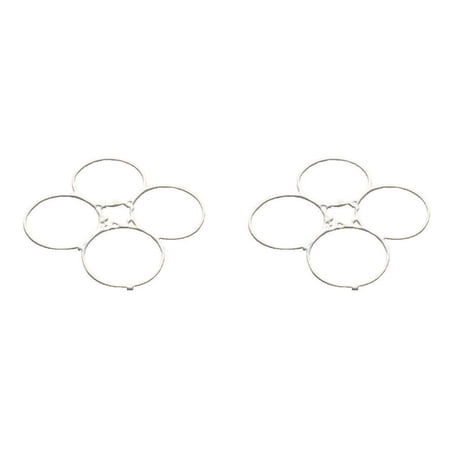 HobbyFlip Nano Quadcopter Protection Cover Guard Propeller H111-10 Compatible with Hubsan Nano Q4 H111 2 Pack