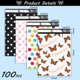 thumbnail image 5 of Jowlroel 10x13 Poly Mailers Variety Pack of 100 - Assorted Colors, 25Pcs Each, Strong Self-Adhesive Shipping Bags for Clothing, Durable Thick, 5 of 5