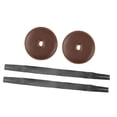 thumbnail image 3 of 2 correas para platillos con almohadillas Symphony Soft Marching, repuestos de PU para percusión marrón, 3 of 9