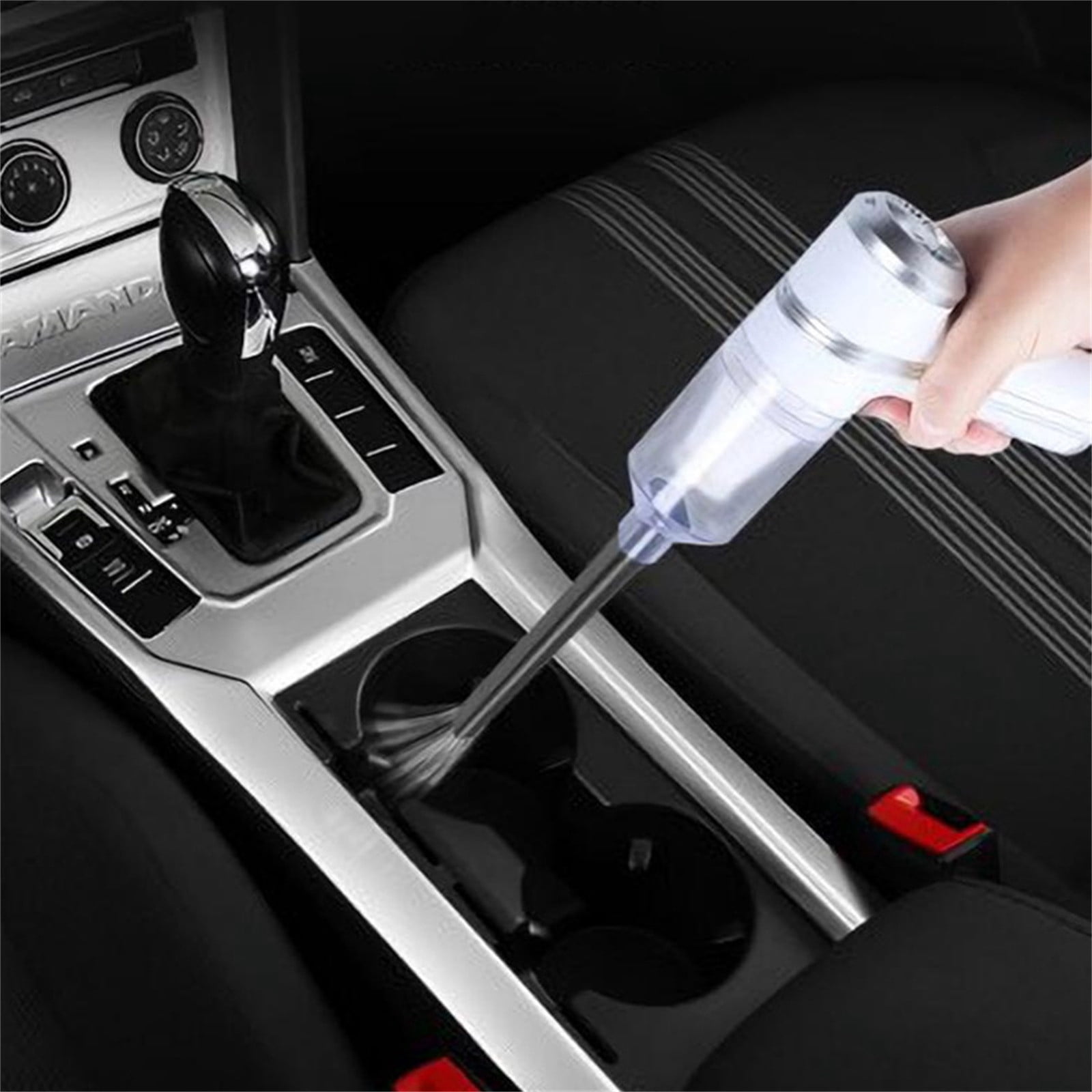 Cordless Handheld Car Vacuum Cleaner High Power Portable Wet Dry Vacuum for Home and Auto Cleaning, Gifts for Men Women Car Owners, Spring Cleaning Tool , White