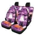 thumbnail image 4 of KNFATEQVEDG Halloween Car Seat Covers Universal Fit Front and Back Set Auto Accessories for Holiday And, 4 of 8