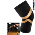 thumbnail image 2 of Copper Fit Pro Series Manchon de Compression pour Genou, Réduit le Temps de Récupération des Muscles et Soutient la Raideur Musculaire, Extra Grand, Noir, 2 of 3