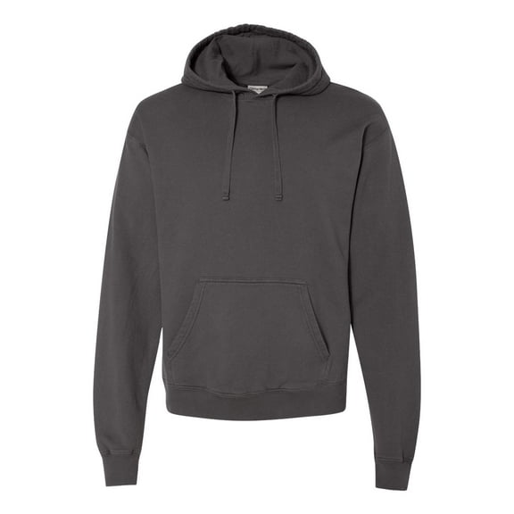 Fleece Garment Dyed Unisex Hooded Pullover Sweatshirt