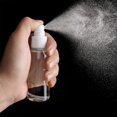 thumbnail image 3 of wqlpp-4 Pack Bouteilles de Pulvérisation en Plastique Portables Mini Cosmétiques Fines Brume Ensemble de Bouteilles de Voyage pour Huiles Articles de Toilette Vaporisateur d'Huiles Essentielles et Buse Contenants Liquides, 100ML, 3 of 4