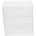 thumbnail image 1 of KAKOWELY 3pcs Transparent Empty Cards Boxes Playing Game Cards Empty Cards Container,3.94"X2.76"X1.38", 1 of 4