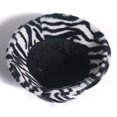 thumbnail image 3 of Sombrero Invierno Unisex Gorro de con Estampado Cálido para Mujeres Hombres Jóvenes Viajes Diarios con - , Negro, negro BLESIY Bucket Cap Mujeres Hombres, 3 of 7