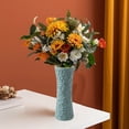 thumbnail image 4 of XGFHYJEH Vase, Flower Vase, Vase Decor, Plastic Vase, Spring Vase, Short Vase, Bouquet Vase, Flower Vases Clearance, Flower Vase Decor, Vase Decorations Clearances, Plastic Vase for Flowers, 4 of 6