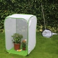 thumbnail image 4 of Butterfly Habitat Large Foldable Monarch Butterfly Cage Insect Mesh Cage Terrarium 15.7 x 15.7 x 23.6 Inches, 4 of 8