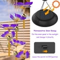 thumbnail image 4 of AMERTEER Solar Butterfly Wind Chimes, Waterproof Color Changing Solar Wind Chime Outdoor Bell Butterfly LED Solar Lights, Gifts for Mom Grandma Birthday Night Party Home Yard Garden Hanging Decoration, 4 of 7