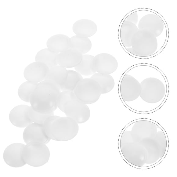 HAMPPLIES 100Ud DIY Botones En Forma Color Para Accesorios Y Personalizada