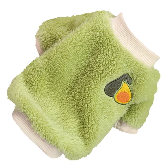 Ropa abrigada para mascotas, ropa de felpa para cachorros, ropa cálida de felpa para gatos, jersey de felpa para mascotas, valor excepcional Jadeshay A