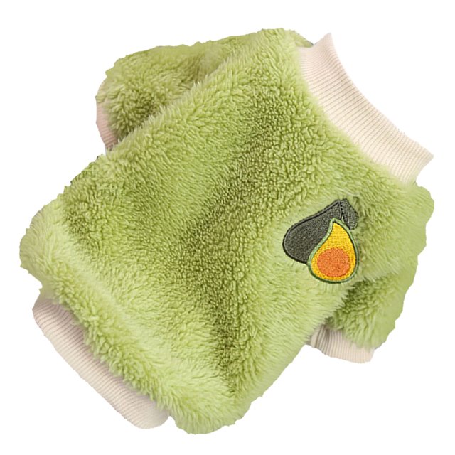 Ropa abrigada para mascotas, ropa de felpa para cachorros, ropa cálida de felpa para gatos, jersey de felpa para mascotas, valor excepcional Jadeshay A