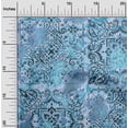 thumbnail image 2 of oneOone Polyester Spandex Light Blue Fabric Asian Sewing Material Print Fabric By The Yard 56 Inch Wide, 2 of 4