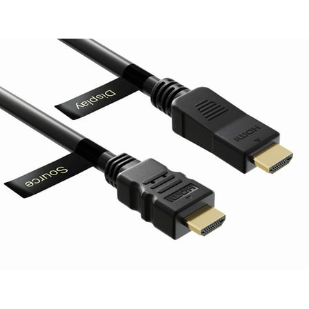 Cable Leader 75ft High Speed Active HDMI Cable with Ethernet, HDMI 1.4, CL3 Rated, 4K Support, 24 AWG, Black