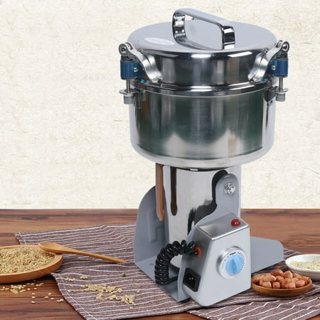 

CNCEST Electric Herb Grinder Cereal Wheat Powder Grinding Flour Mill Machine 32000rpm