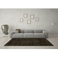 thumbnail image 3 of Ahgly Company Indoor Rectangle Abstract Brown Modern Area Rugs, 6' x 9', 3 of 4