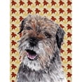 thumbnail image 1 of Carolines Treasures SC9543CHF Border Terrier Automne Feuilles Drapeau Toile Maison Taille, 1 of 4