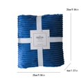 thumbnail image 3 of Lightweight Fuzzy Comfy Textured Flannel Blanket Lightweight And Comfortable Blanket Ice Blanket Soft Woven Blanket Breathable And Lightweight Thin Blanket Suitable for Cool Summer Blankets, 3 of 5