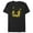 Black, variant on Men's Pokemon Pikachu Mural Graphic Tee Black Medium