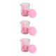 thumbnail image 5 of Toystoory 7 unids/set tazas medidoras con cucharas utensilios de cocina cucharas accesorios panadería profesional para de medición rosa Type1 NO1 Toystoory CBP032469, 5 of 6