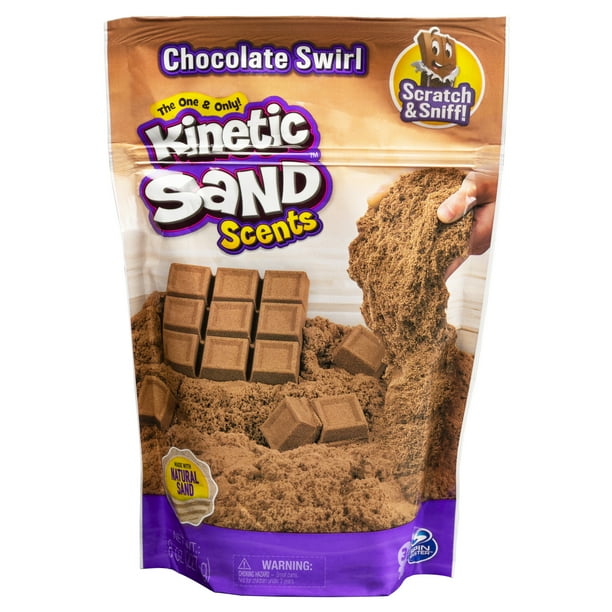 Sand Scents, 8oz Chocolate Swirl Scented Sand, for Kids
