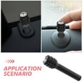 thumbnail image 2 of MLINS Exterior Car Door Lock Knobs Car Door Latch Baby Travel 4.80X1.10X1.10CM Black, 2 of 8