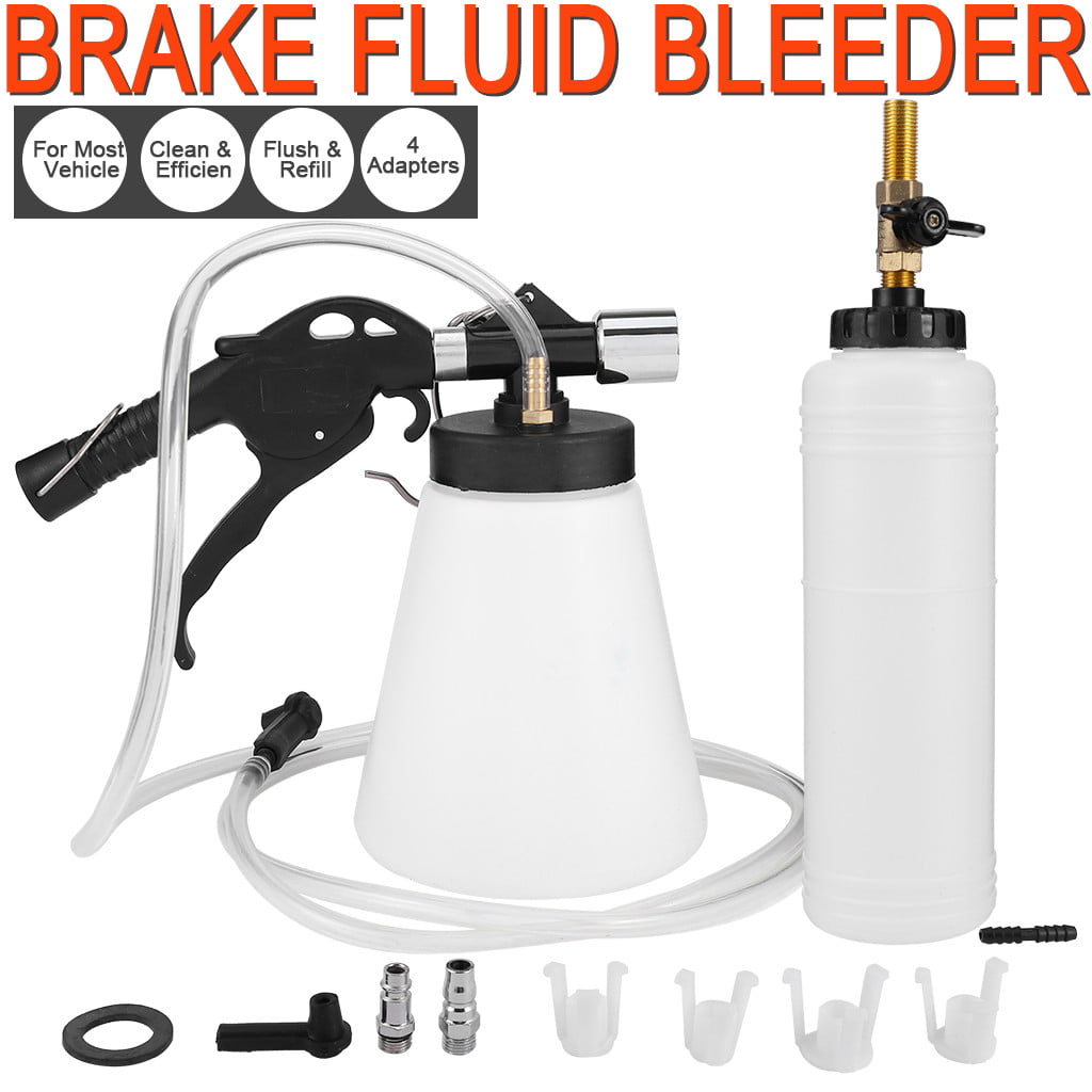 Replacement 1.75L Car Brake Fluid Bleeder Vacuum Pump Bleeding Oil Change Tool 