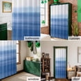 thumbnail image 6 of Shower Curtain, Summer Ocean Blue Gradient Waterproof Shower Curtain Set with Hooks for Bathroom Showers,Stalls and Bathtubs,60x72In Ombre Minimalist Art, 6 of 9