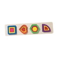 thumbnail image 1 of Juguetes de combinación de formas y colores para preescolar, aprendizaje temprano, rompecabezas, juguetes para niños Corazón, 1 of 9
