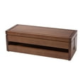 thumbnail image 1 of 1Pack Coffee Dust-Proof Cable Management Box for Office Use Box for Cables 14.3x5.6x5.1in, 1 of 8