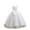 czb# White363, variant on ZRBYWB Girls Stylish Sleeveless Sequin Solid Color Bow Ruffled Maxi Dress Holiday Party Flower Ball Gown Wedding Tulle Pageant Fall Dress,Light Green,11-12 Years