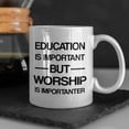 thumbnail image 5 of Gifts for Youth Pastor Coffee Mug Tea Cup Funny Cute Gag Bible Study Class Minister Faith Ministry Religious Organization Group Leader Appreciation Idea - Education Worship Importanter, 5 of 7