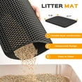 thumbnail image 6 of Cat Litter Box Enclosure Large with Lid, Modern Hidden Cat Litter Box Furniture with Litter Mat, Dog Proof, Easy to Clean & Order Control, 35.4 x 19.7 x 18.9 Inchs (Beige), 6 of 7