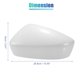 thumbnail image 5 of Ofertas únicas Cubierta del espejo retrovisor delantero izquierdo Embellecedor Carcasa del espejo retrovisor para Mazda 3 Axela M3 2017-2019 ABS blanco 1 pieza, 5 of 7