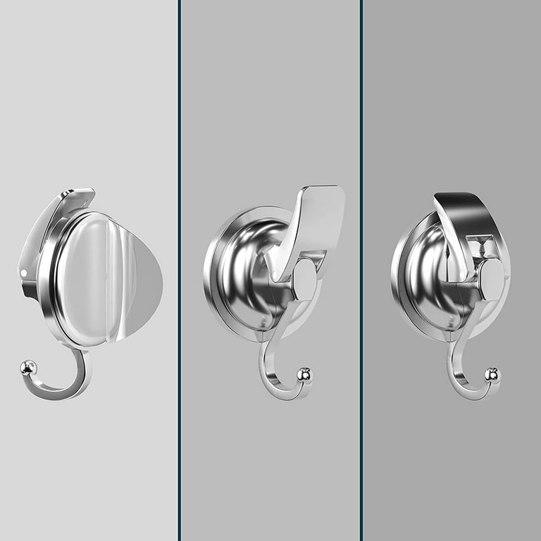 SOCONT Suction Cup Hooks for Shower, Heavy Duty Vacuum Shower