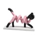 thumbnail image 5 of Estatua de gato abstracta, figura de gato, decoración de habitación infantil, adorno de resina europeo para 31.5CMX10CMX22CM, 5 of 9
