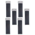PATKAW 6pcs Foot File Roller Heads Replacement Rollers Heads Refills