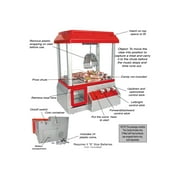 Claw Toy Grabber Mini Arcade Machine with Lights & Sounds, Candy Claw Machine
