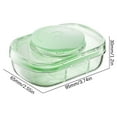 thumbnail image 3 of Hovmgk Two-In-One Medication Box, Portable Sealed Pill Organizer, Multi-Function Pill Cutter, Food-Grade 3-Compartment, Daily Medication Supplies, Pill Cutting & Weekly Storage, Elderly, 3 of 3