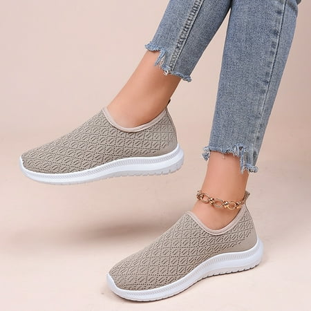 

Ultra-Light Mesh Slip-On Shoes Breathable & Lightweight Casual Fitness Shoes Active Sports Shoes For Every Day Women s Footwear