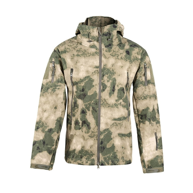 Jacquard Camo Fleece Blouson - Men - Ready-to-Wear