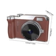 thumbnail image 5 of Viflosae Cameras for Photography 4k Digital Camera CCD High Definition Macro Digital Camera 2.3 Screen 16X Autofocus Recording Front and Rear Double Cameras Portable Student Camera, 5 of 9