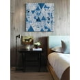 thumbnail image 5 of "Blue Diamonds" Painting Print on Wrapped Canvas, 5 of 7