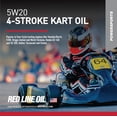thumbnail image 2 of Red Line 41205 4-Stroke Kart Oil (5W20) - 1 Gallon (4 Pack), 2 of 6