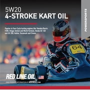 Red Line 41205 4-Stroke Kart Oil (5W20) - 1 Gallon