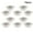 Silver 19Mm, variant on 10X Metal Cabinet Cupboard Round Air Vent Grill Cover Ducting Ventilation Home Silver 29Mm