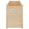 thumbnail image 4 of vidaXL Planter Patio Outdoor Raised Garden Bed Flower Box Solid Wood Pine, 4 of 8