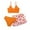 Z18-Orange, variant on TBWNWG Bikini Sets for Teen Girls Bathing Suit with Beach Skirt Childrens Quick-Dry Swimwear (Pink,11-12 Years)