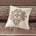 thumbnail image 3 of Gracie Mills Irmgard 7-Piece Geometric and Damask Comforter Set - GRACE-3268, 3 of 5